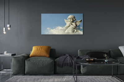 Fototryck canvas Ängel moln himmel