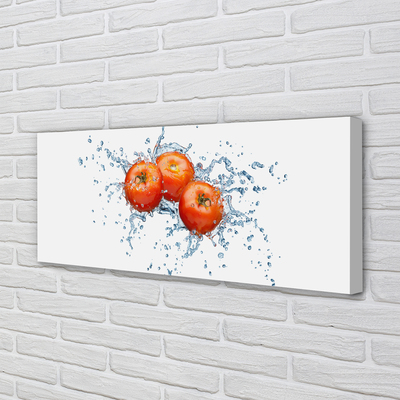 Foto till canvastavla Vatten tomater