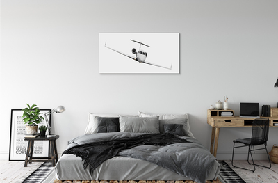 Canvas bild Flygplans himmel