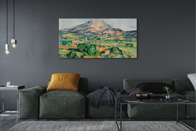 Fototryck canvas Mount St. Victoria - Paul Cézanne