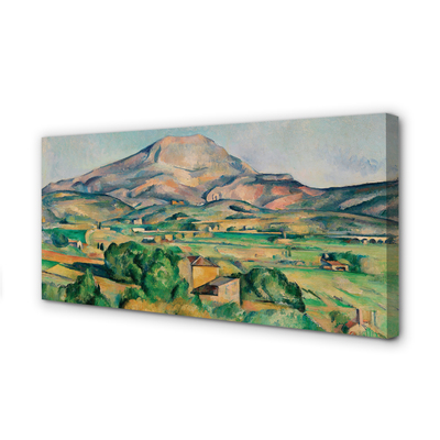 Fototryck canvas Mount St. Victoria - Paul Cézanne