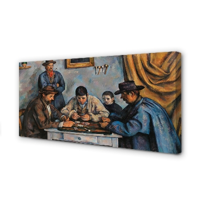 Canvastavla Kortspelare - Paul Cézanne