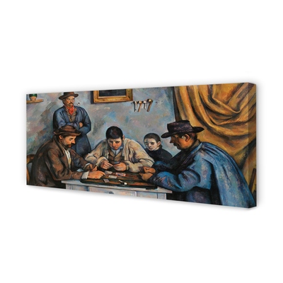 Canvastavla Kortspelare - Paul Cézanne