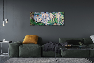 Bild canvas Badgäster - Paul Cézanne