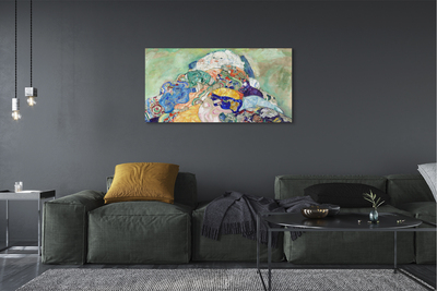 Canvastavla Baby (vagga) - Gustav Klimt