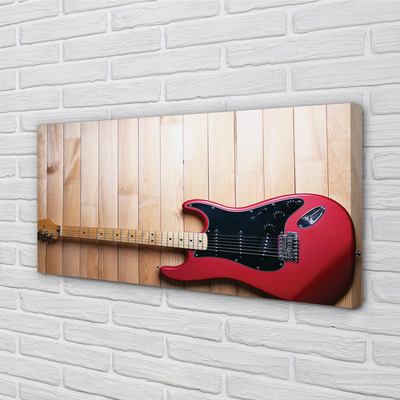 Fototryck canvas Elgitarr