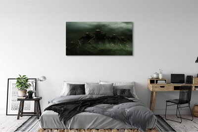 Canvas bild Zombie moln