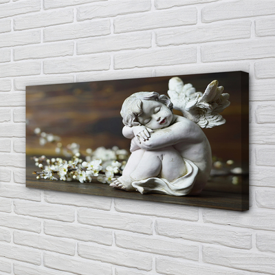 Bild canvas Sovande ängelblommor