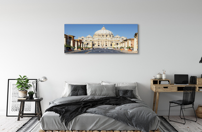 Fototryck canvas Rom katedral gatorna byggnader