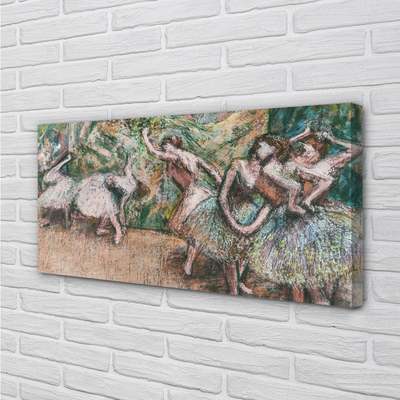 Canvas bild Balettscen - Edgar Degas