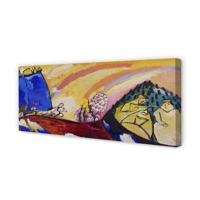 Canvastavla Måla med trojka - Wassily Kandinsky