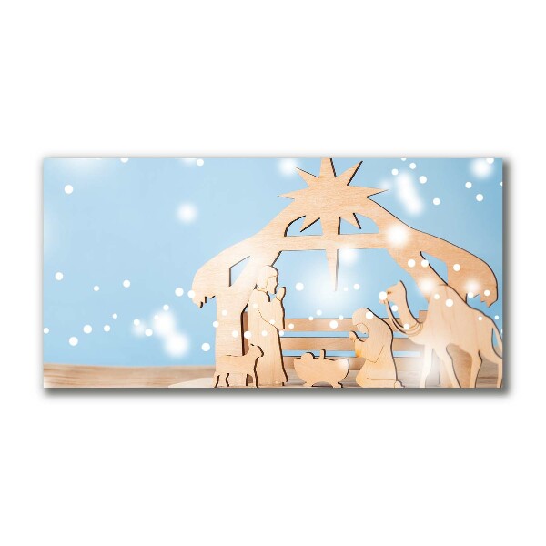 Canvas bild Holy Winter Stable