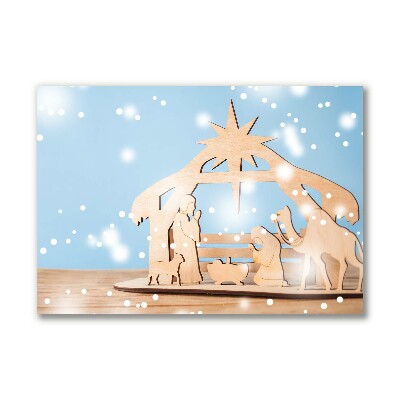 Canvas bild Holy Winter Stable