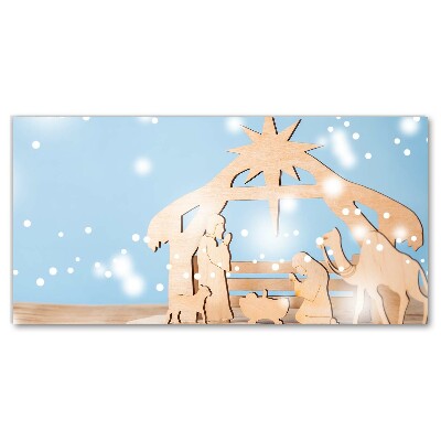 Canvas bild Holy Winter Stable