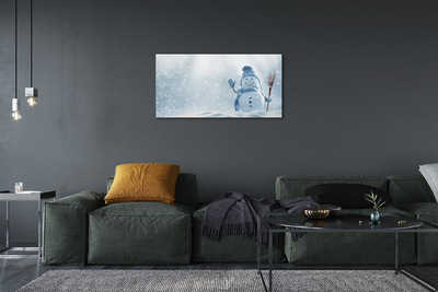 Fototryck canvas Snögubbe snö