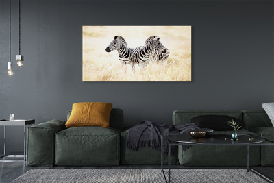 Bild på canvas Zebrafält