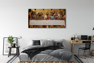 Foto på canvas Sista måltiden