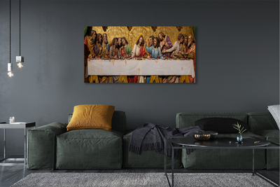 Foto på canvas Sista måltiden