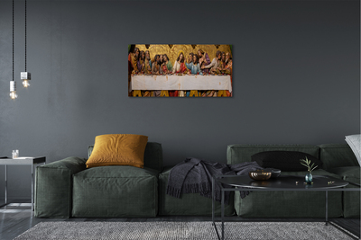Foto på canvas Sista måltiden