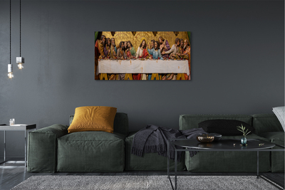 Foto på canvas Sista måltiden