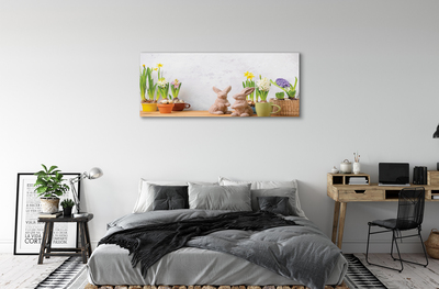 Fototryck canvas Kanin blommor