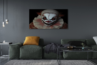 Foto till canvastavla Läskig clown