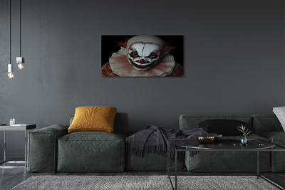 Foto till canvastavla Läskig clown