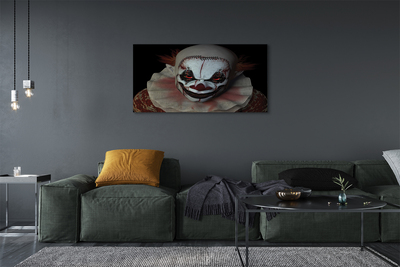 Foto till canvastavla Läskig clown