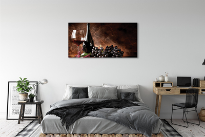 Canvas bild Ett glas vin