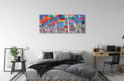 Bild canvas Flagga