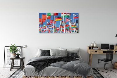 Bild canvas Flagga