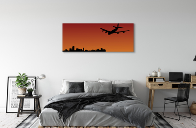 Bild canvas Flygplans himmel