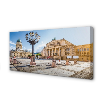 Canvas bild Tyskland Square Berlin Cathedral