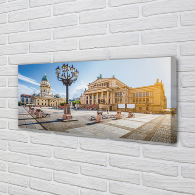 Canvas bild Tyskland Square Berlin Cathedral