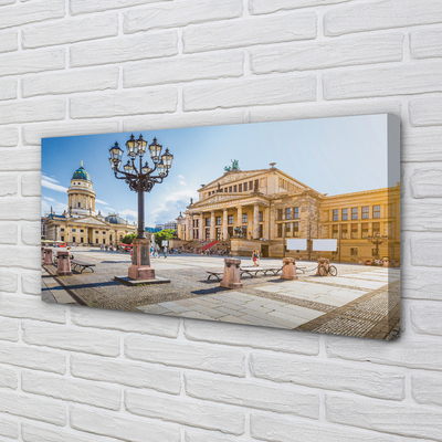 Canvas bild Tyskland Square Berlin Cathedral