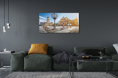 Canvas bild Tyskland Square Berlin Cathedral