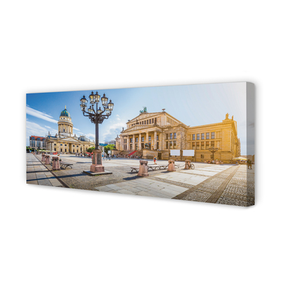 Canvas bild Tyskland Square Berlin Cathedral