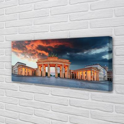 Fototryck canvas Tyskland Brandenburger Tor