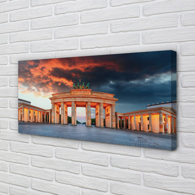 Fototryck canvas Tyskland Brandenburger Tor