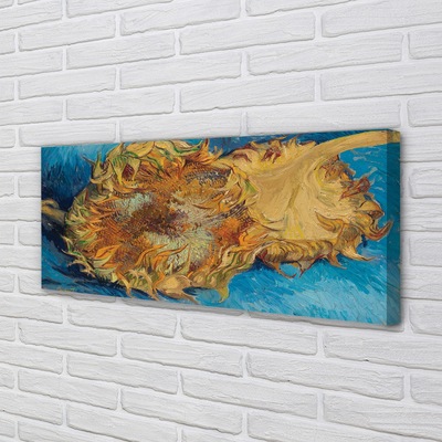 Canvas bild Två skurna solrosor (III) - Vincent van Gogh