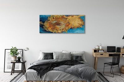 Canvas bild Två skurna solrosor (III) - Vincent van Gogh