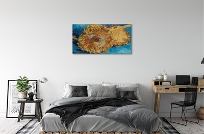 Canvas bild Två skurna solrosor (III) - Vincent van Gogh