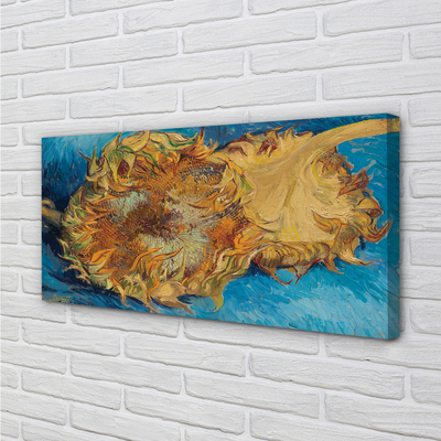 Canvas bild Två skurna solrosor (III) - Vincent van Gogh