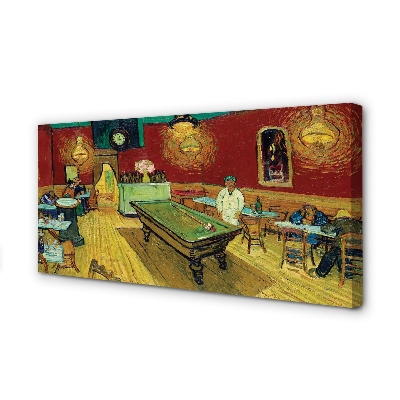 Bild på canvas Nattkafé - Vincent Van Gogh