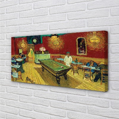 Bild på canvas Nattkafé - Vincent Van Gogh