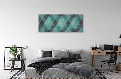 Bild på canvas Geometriskt diamantmönster