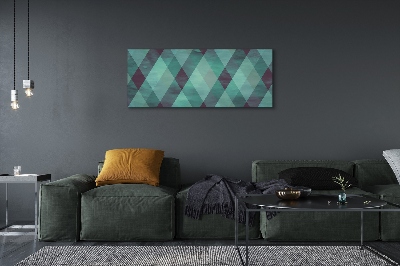 Bild på canvas Geometriskt diamantmönster