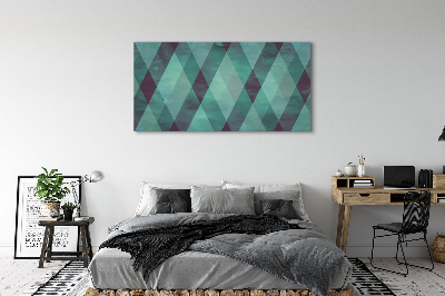 Bild på canvas Geometriskt diamantmönster