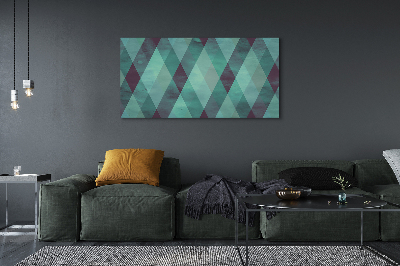 Bild på canvas Geometriskt diamantmönster