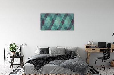 Bild på canvas Geometriskt diamantmönster